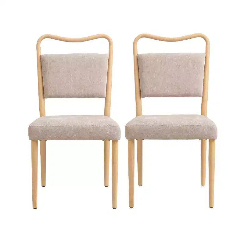 Christopher Knight Home Wanda Mid-Century Modern Upholstered Dining Chairs (Set of 2)