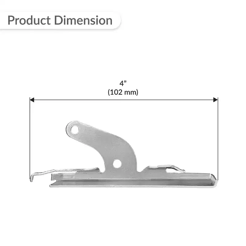 Brixwell WGC100 Jalousie Louver Window Glass Clip for Pan Am,Look Pack of 2