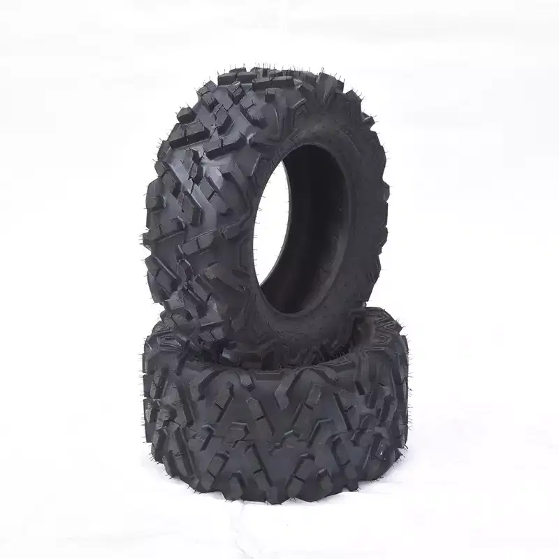ATV Tires, All Terrain ,TL ATV UTV Trail Sand Mud Off-Road Tires (Pack of 2, Tubeless)