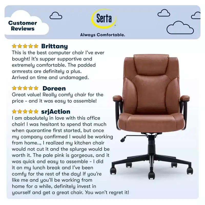 Style Hannah Ii Office Chair Harvard - Serta