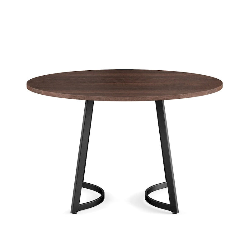 Amisco Joelle Solid Wood Table and Camilla Chairs 5-Pieces Dining Set