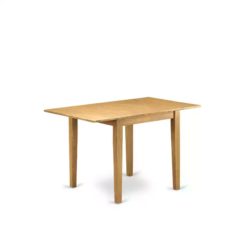 HomeStock 5 Piece Kitchen Table Set Solid Wood Dining Table Chairs