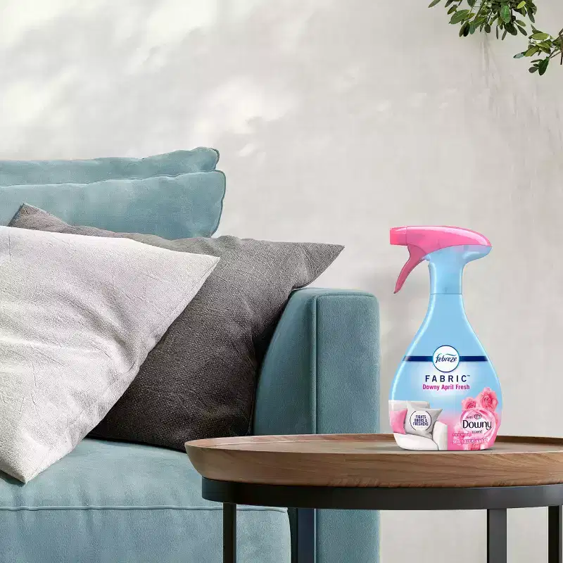 Febreze Fabric Downy Air Freshener - April Fresh - 23.6 fl oz: Dye-Free, Phthalate-Free, Multi-Surface