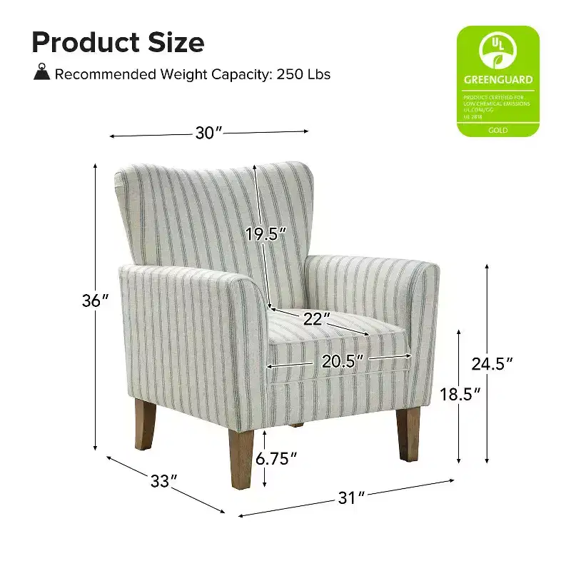 Set of 2 Rachel Armchair with Special Arms| ART OF LIVING DESIGNS