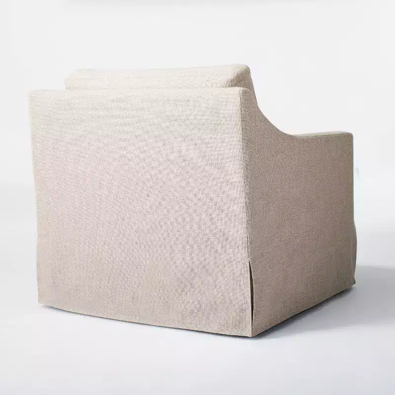 Vivian Park Upholstered Swivel Chair - Threshold designed with Studio McGee