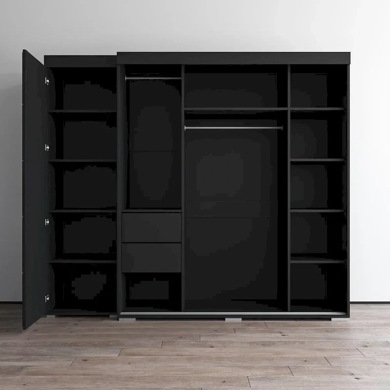 Three-Mirror Wardrobe