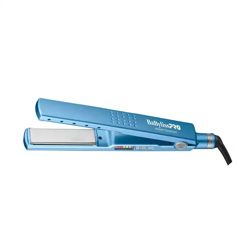 BaBylissPRO Nano Titanium 1.25" Digital Ionic Straightener: Hair Styling, All Hair Types, 30s Heating Time, Travel Size