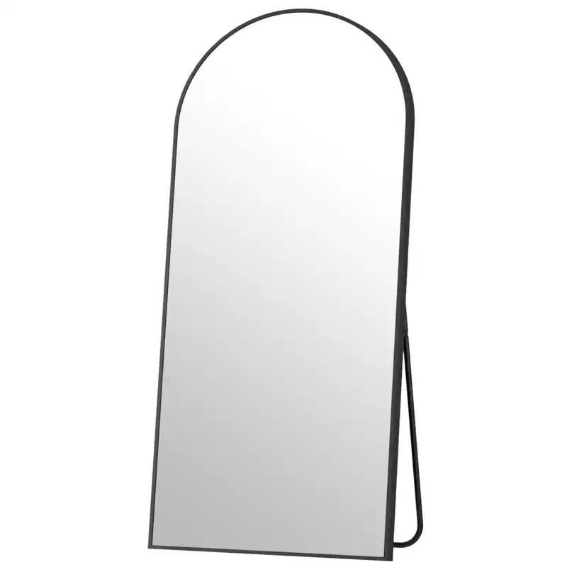 BEAUTYPEAK Oversized 34 X 76 Floor Mirror Arched Full Length Mirrors