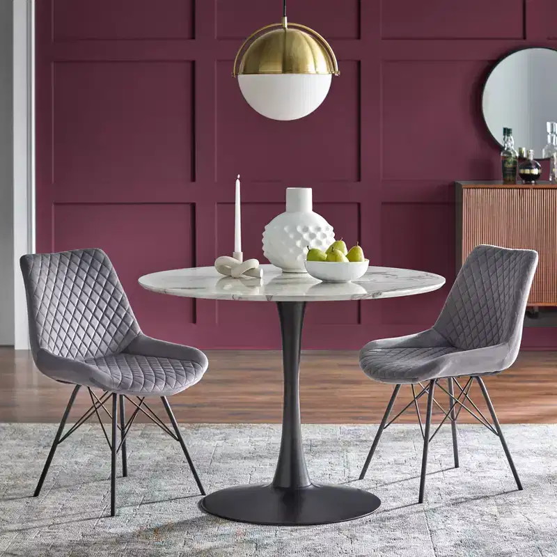 Kavitt Round Dining Table - Angelo:Home