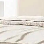 MAYEERTY Brick Pattern Upholstered Platform Bed with Twin XL Trundle, No Box Spring Needed