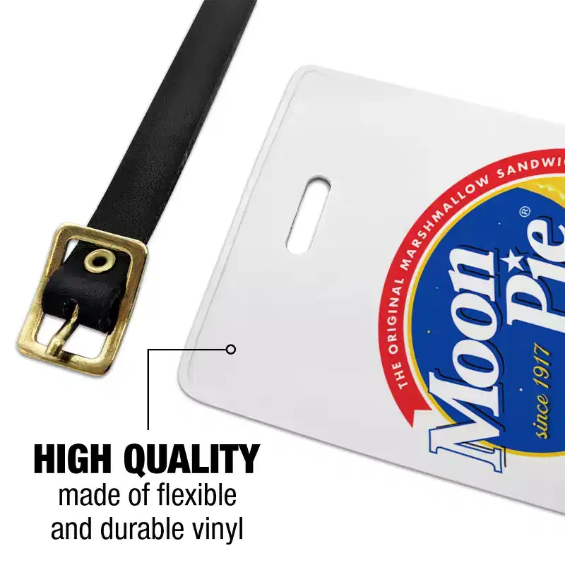 Moonpie Logo Luggage ID Tags Set of 2