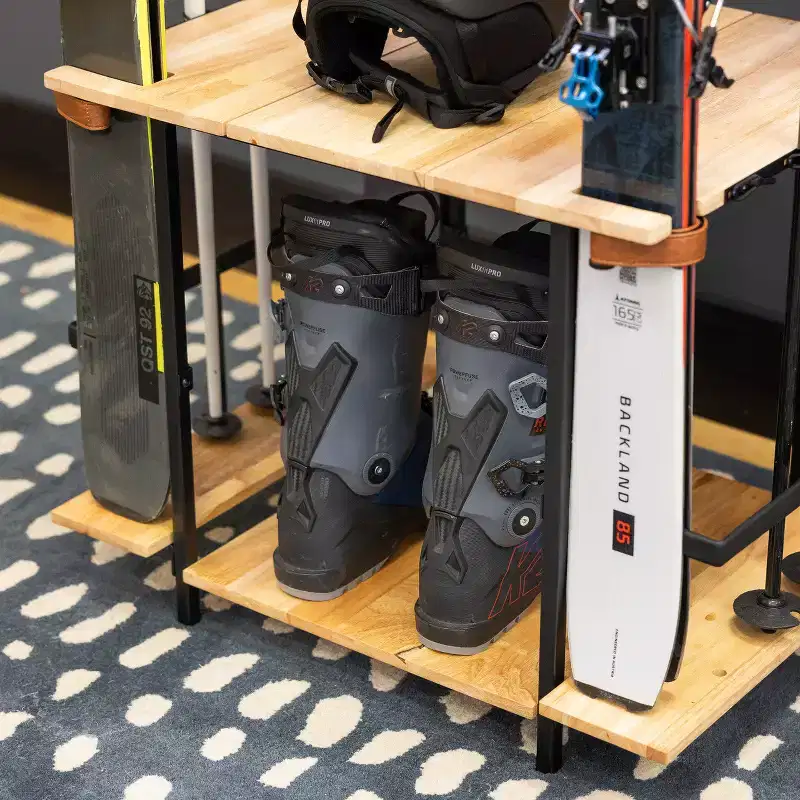 Ski Organizer | Holds 4 Pairs of Skis