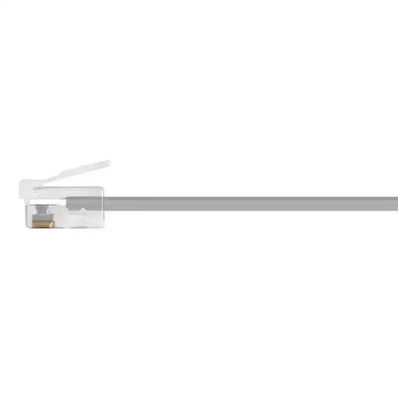 Monoprice Landline Telephone Cable - 7 Feet - RJ12(6P6C) Straight for Data