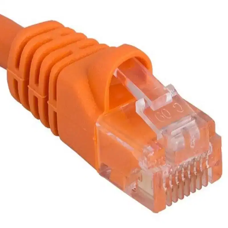 SANOXY Cables and Adapters; 3ft Cat5e 350 MHz UTP Snagless Crossover Ethernet Network Patch Cable, Orange