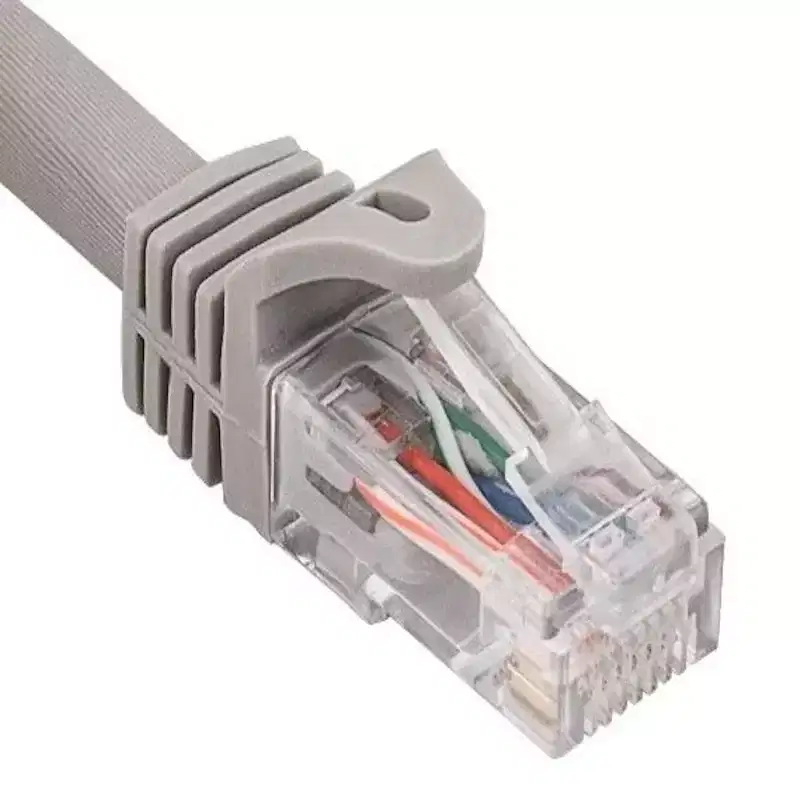 SANOXY Cables and Adapters; 0.5ft Cat6a 600 MHz UTP Snagless Ethernet Network Patch Cable, Gray