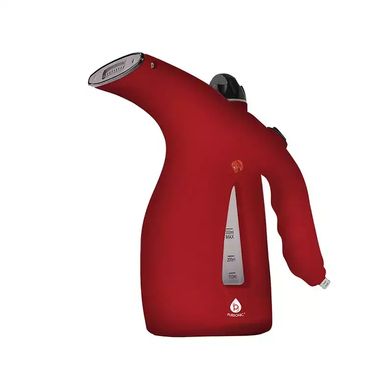 Pursonic 300ml Handheld Fabric Fast 2 Minute Heat-up Powerful Travel Clothes Garment Steamer