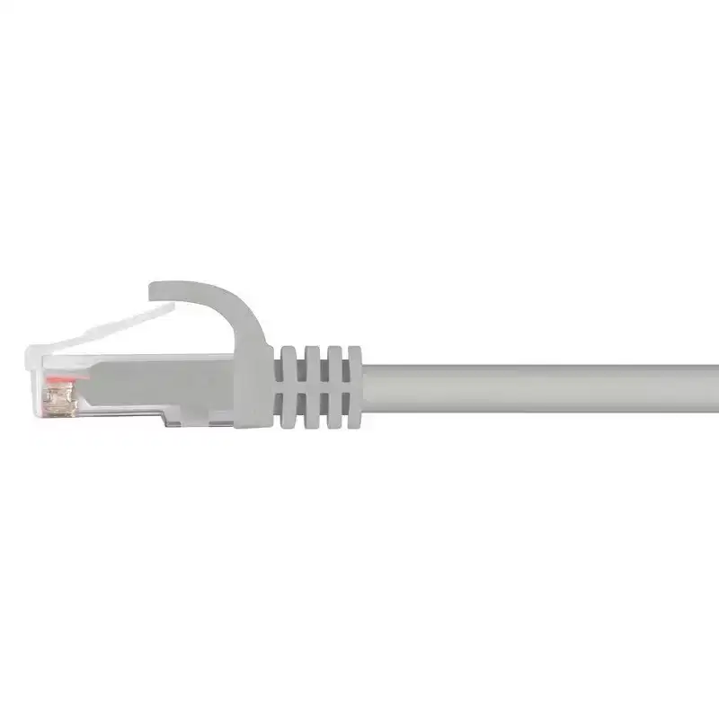 Monoprice Cat6 Ethernet Patch Cable - 50 Feet - Gray | Network Internet Cord - RJ45, Stranded, 550Mhz, UTP, Pure Bare Copper Wire, 24AWG - Flexboot