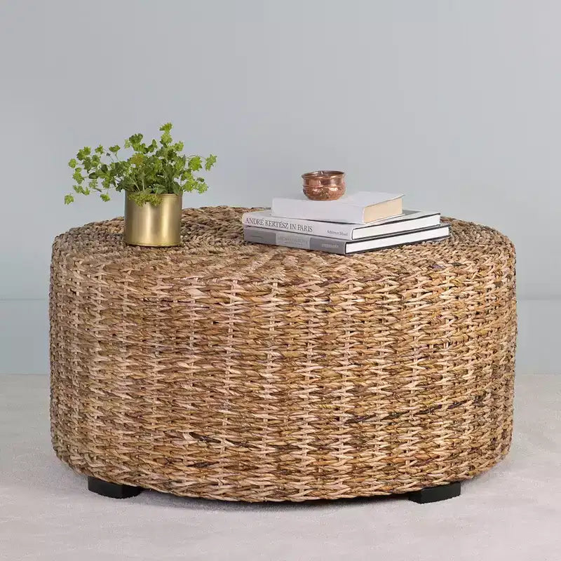 Langdon Abaca Coffee Table Brown - East at Main