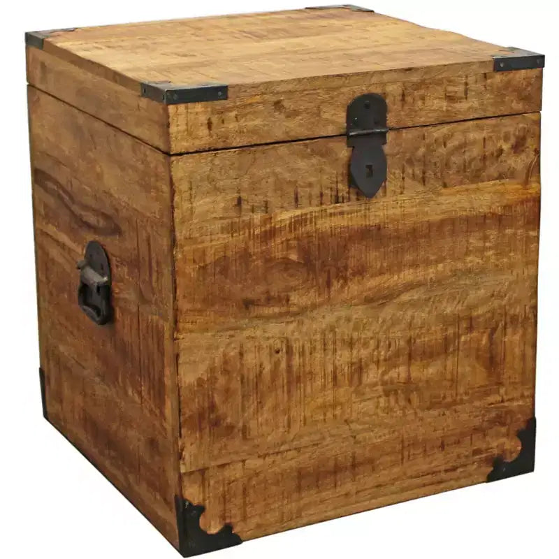 Solid Wood Square End Table – 20