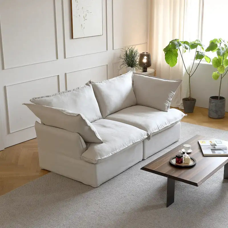 82.66 Upholstered Loveseat sofas sectional counch