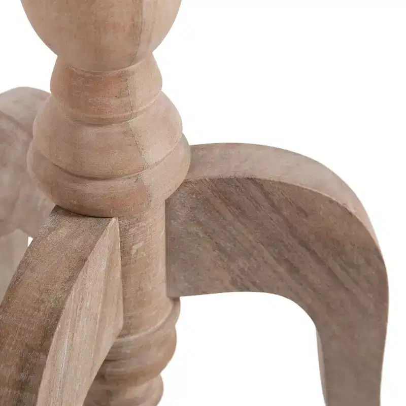 Kate and Laurel Tourneaux Wood Side Table