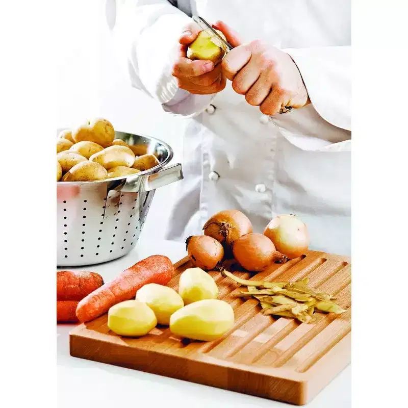 Linden Sweden Soft Grip Peeler - Gray | 9L x 2.5W | 6.5
