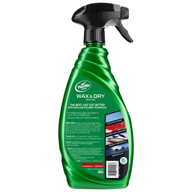 Turtle Wax Quick &Easy Wax & Dry 26 fl oz