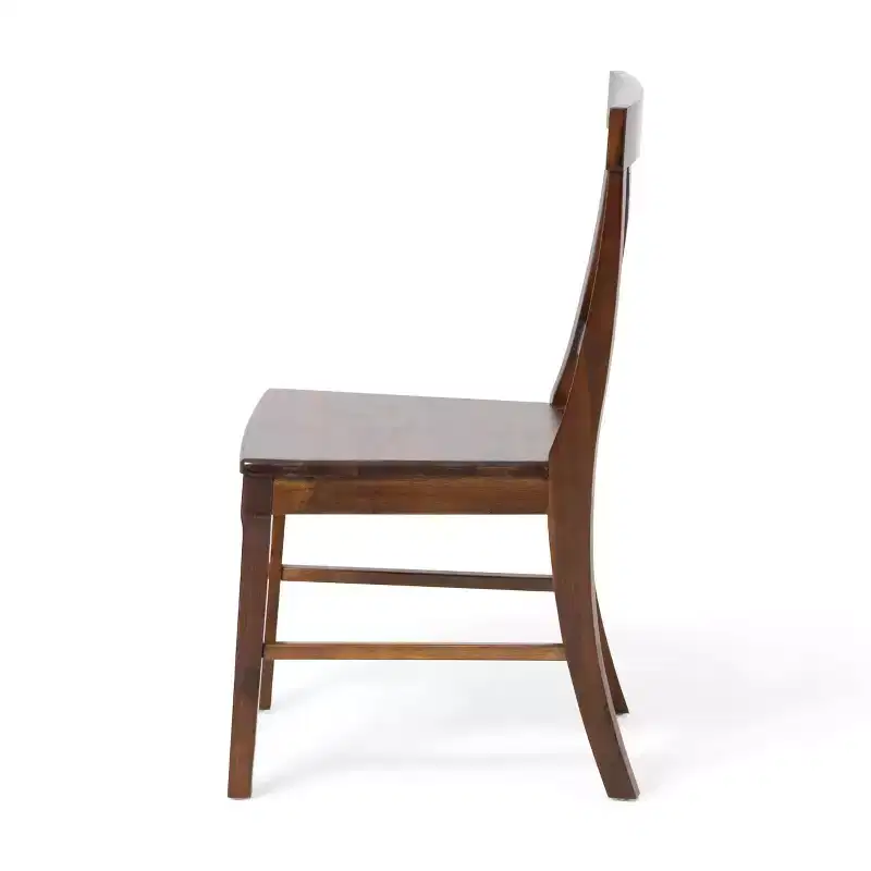 Christopher Knight Home Bostwick Farmhouse Acacia Wood Dining Chairs (Set of 2), Rich Mahogany