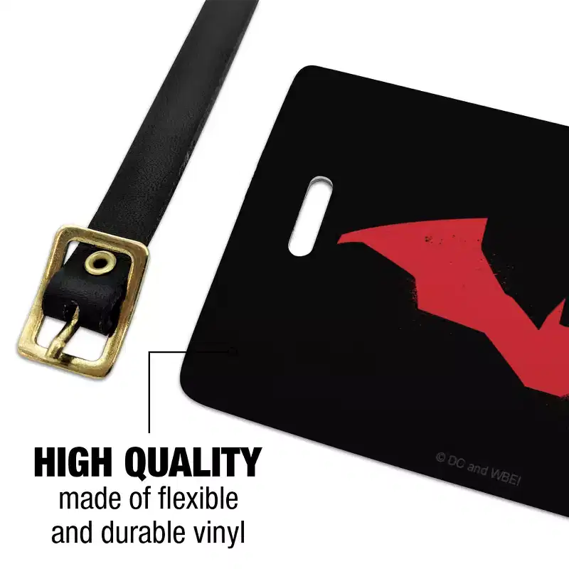 To The Batman Luggage ID Tags Set of 2