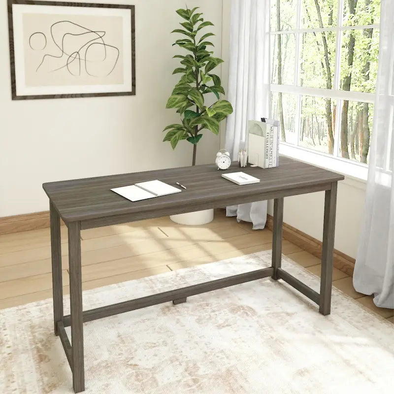 Simple Writing Desk - 55.25 Inch