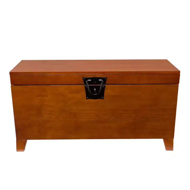 Lift-Top Trunk Coffee Table with Storage, Brown