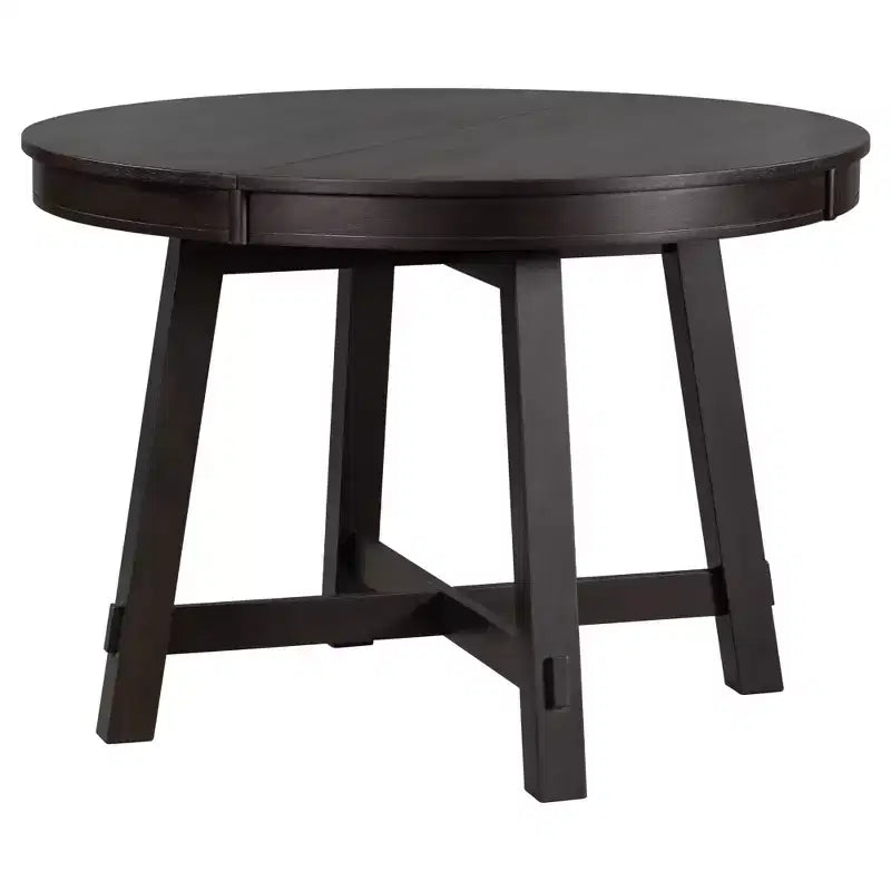 Farmhouse Dining Table with 4-Leg X-Shaped Base and 16