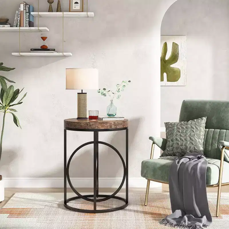 Tribesigns 19.69 Round End Table