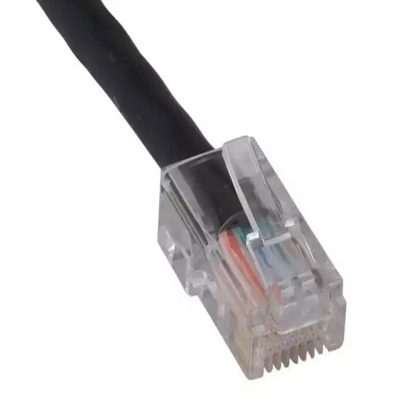 SANOXY Cables and Adapters; 100ft Cat5e 350 MHz UTP Assembled Ethernet Network Patch Cable, Black
