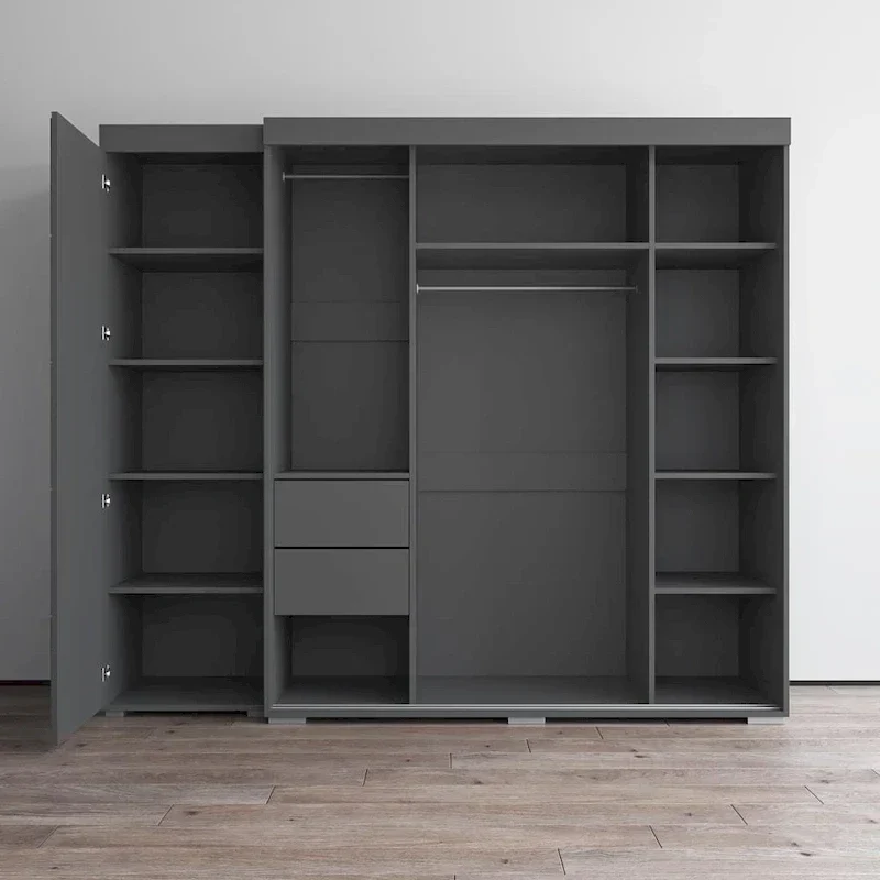 Three-Mirror Wardrobe