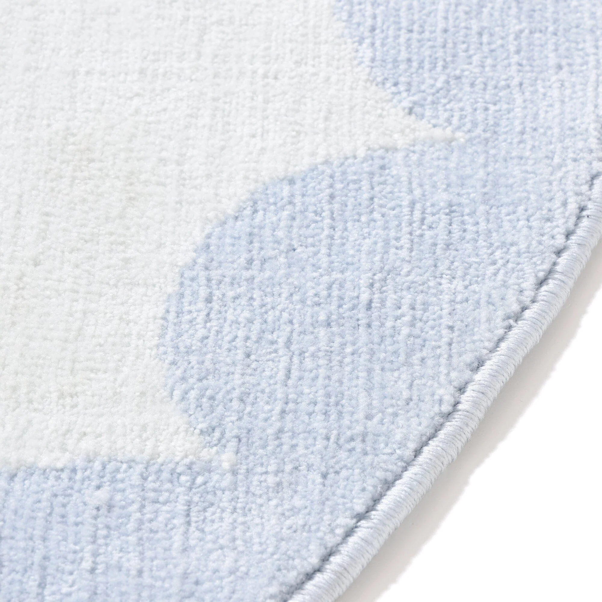 Rug Φ1500 Light Blue X Light Gray