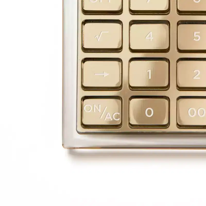 RUSSELL + HAZEL Acrylic Calculator