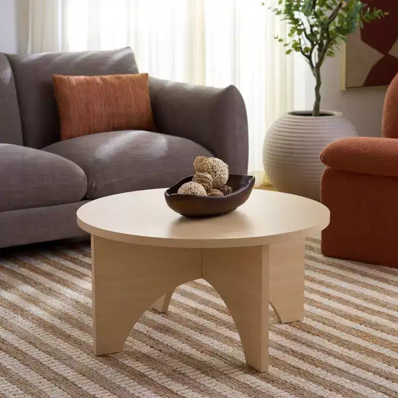 Eustace Coffee Table - COF9306A - Sand - Safavieh