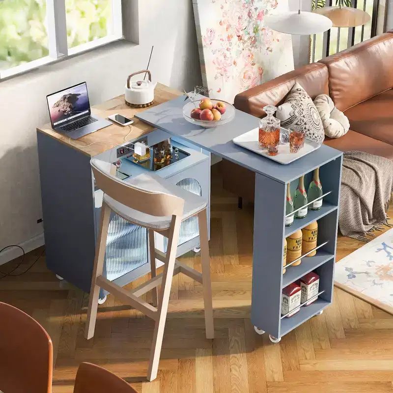 Modern Kitchen with Table and
