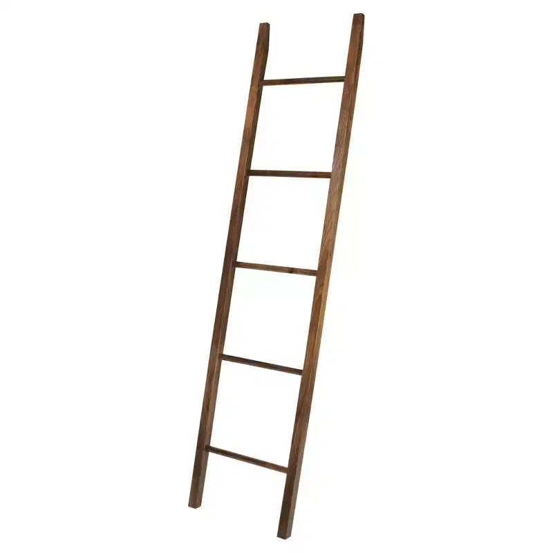 Decorative Ladder with Solid Hardwood - Flora Home