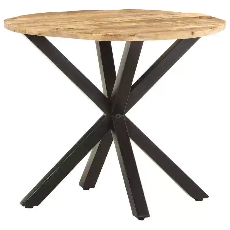 vidaXL Side Table Round End Sofa Table Living Room Coffee Table Solid Wood