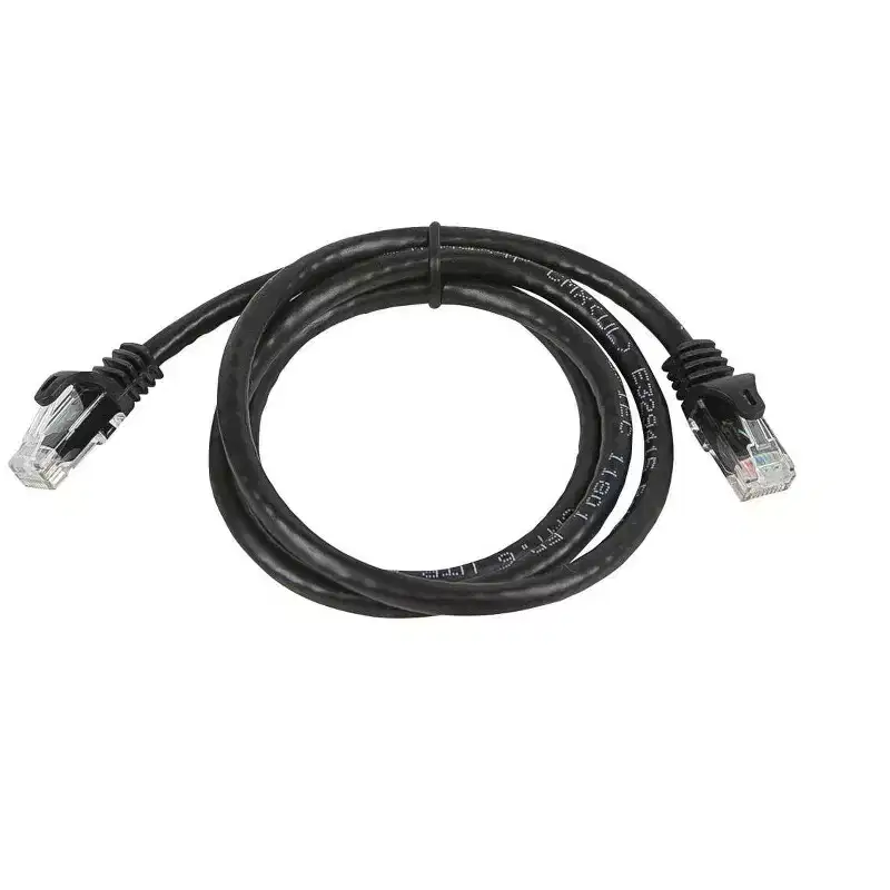 Monoprice Cat5e Ethernet Patch Cable - 3 Feet - Black | Network Internet Cord - Snagless RJ45, Stranded, 350Mhz, UTP, Pure Bare Copper Wire, 24AWG -