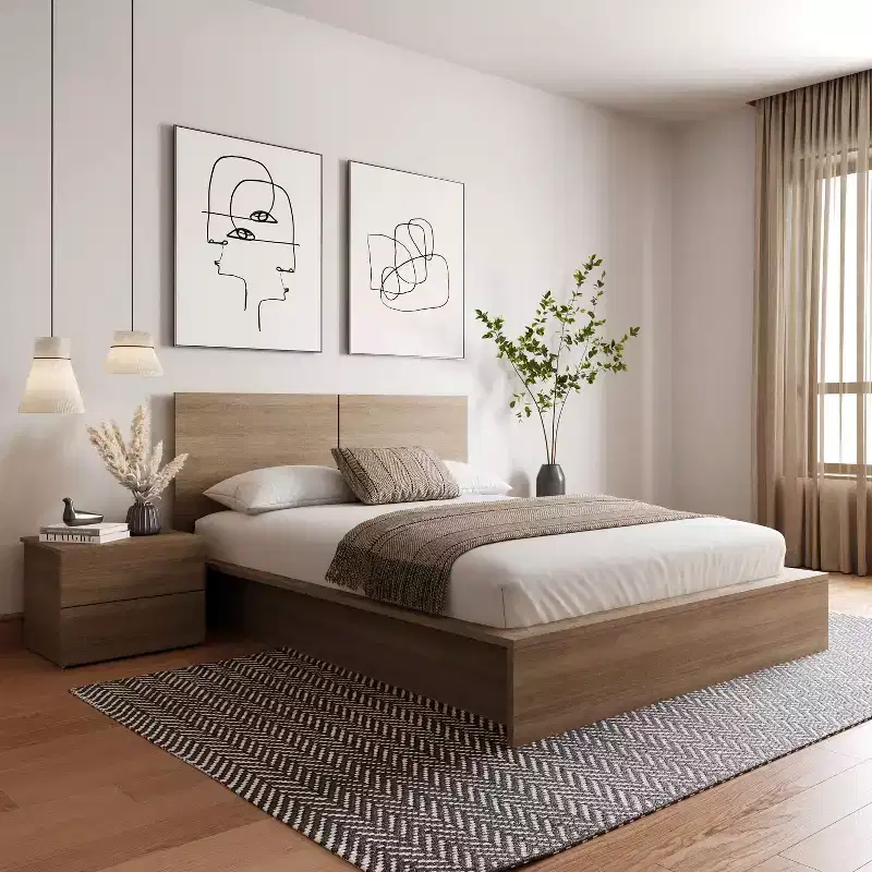 Nexera Queen 3pc James Bedroom Set