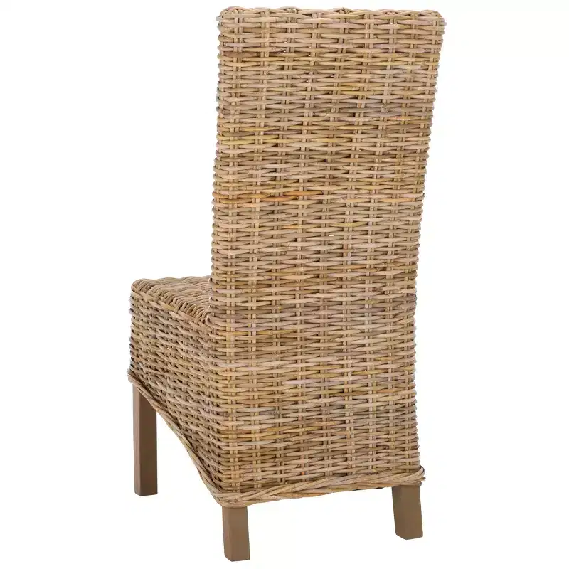 Pembrooke 19 H Rattan Side Chair (Set of 2) - FOX6520 - Safavieh Couture