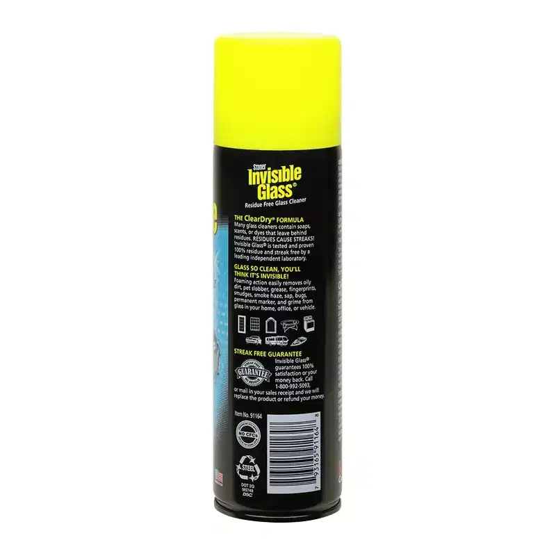Invisible Glass Aerosol Glass Cleaner 19-oz.