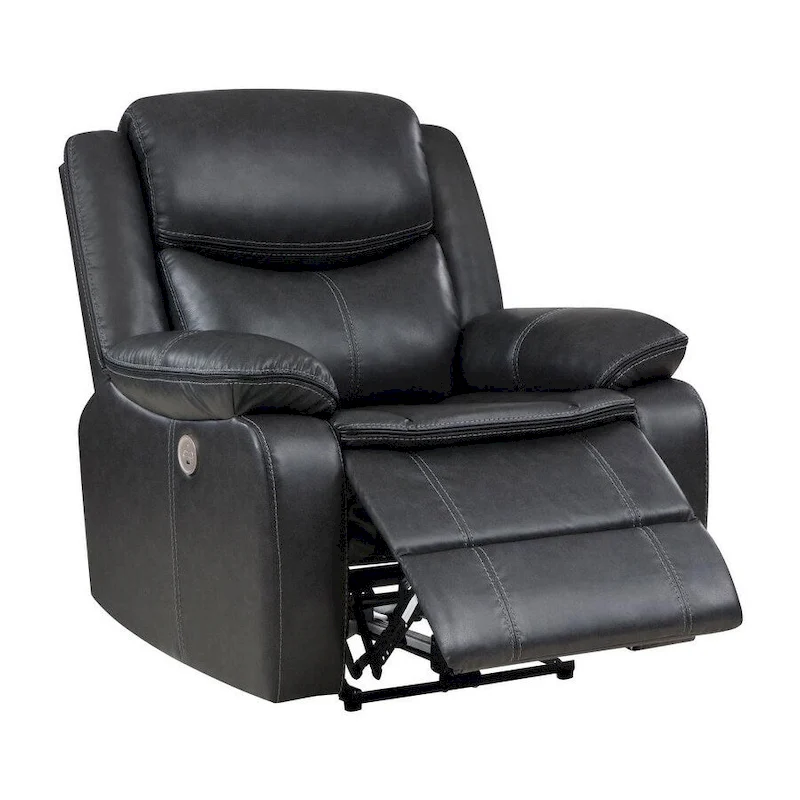 McLean Dark Grey Power Recliner Chair