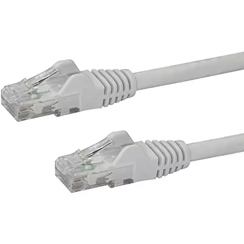 StarTech.com 14ft White Cat6 Patch Cable Data Networking Cables N6PATCH14WH