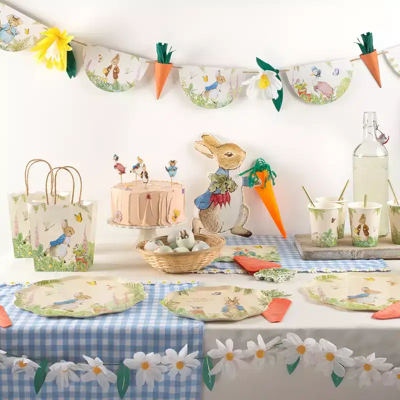 Meri Meri Peter Rabbit In The Garden Cups (Pack of 8)