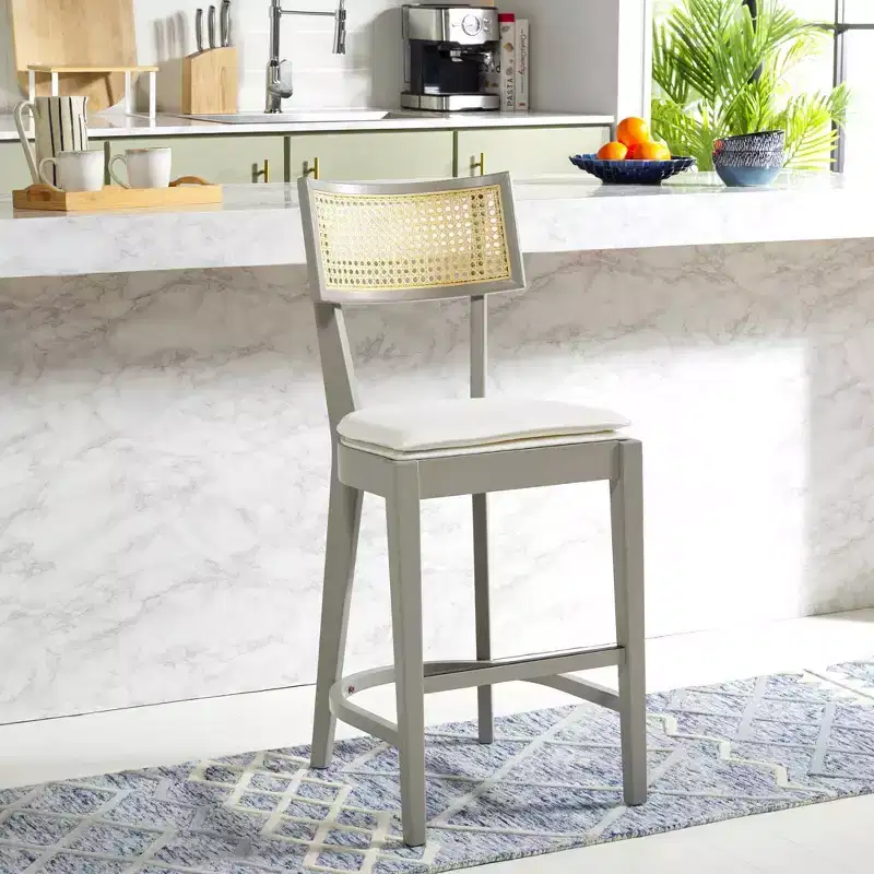 Galway Cane Counter Stool - BST1504 - Safavieh