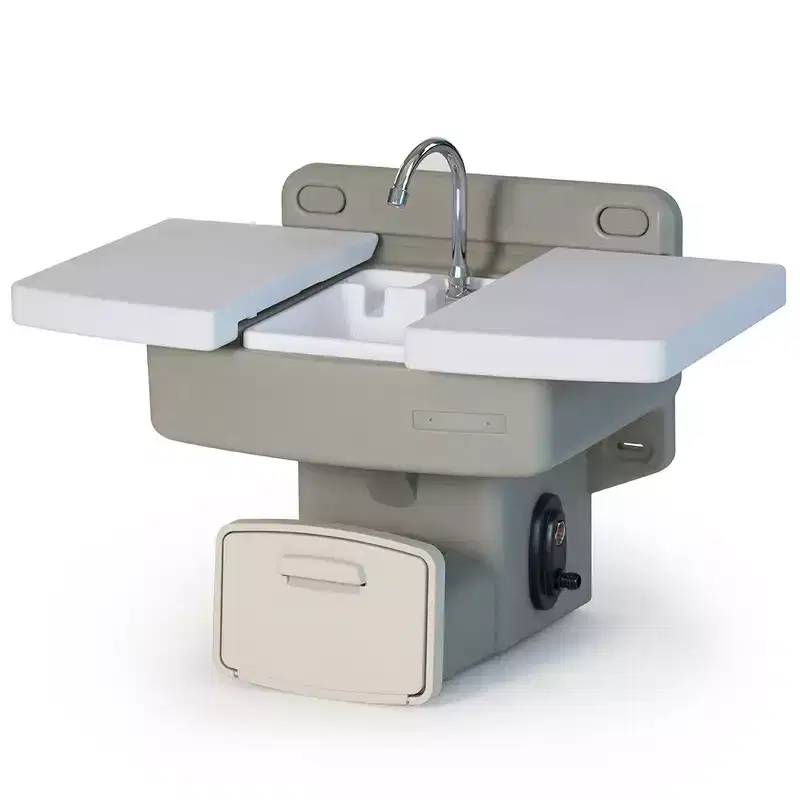 Modern Home Wall Mounted Outdoor Garden Sink w/Hose Holder